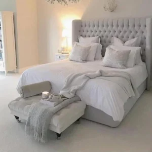 Milan Luxurious Wing Bed