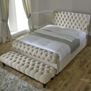 Rome Sleigh Chesterfield Bed