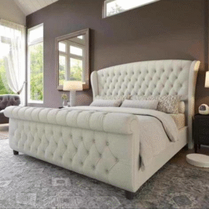 Sleigh Wing Bed