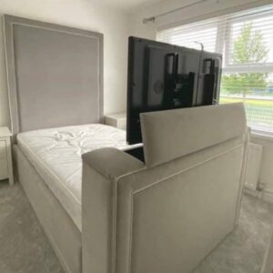Plain Strip TV Bed