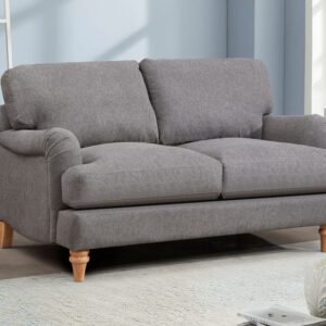 Belvadere 2 Seater Fabric Sofa - Grey