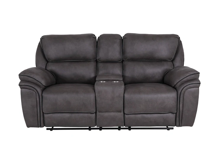 Monaco-grey-2-seater-console-recliner-fabric-sofa-dante-furniture-1