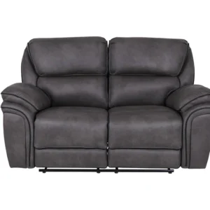Monaco 2 Seater Recliner Sofa - Grey