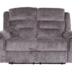 Turin 2 Seater Fabric Recliner Sofa