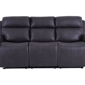 Eiger Grey 3 Seater Sofa Power Recliner